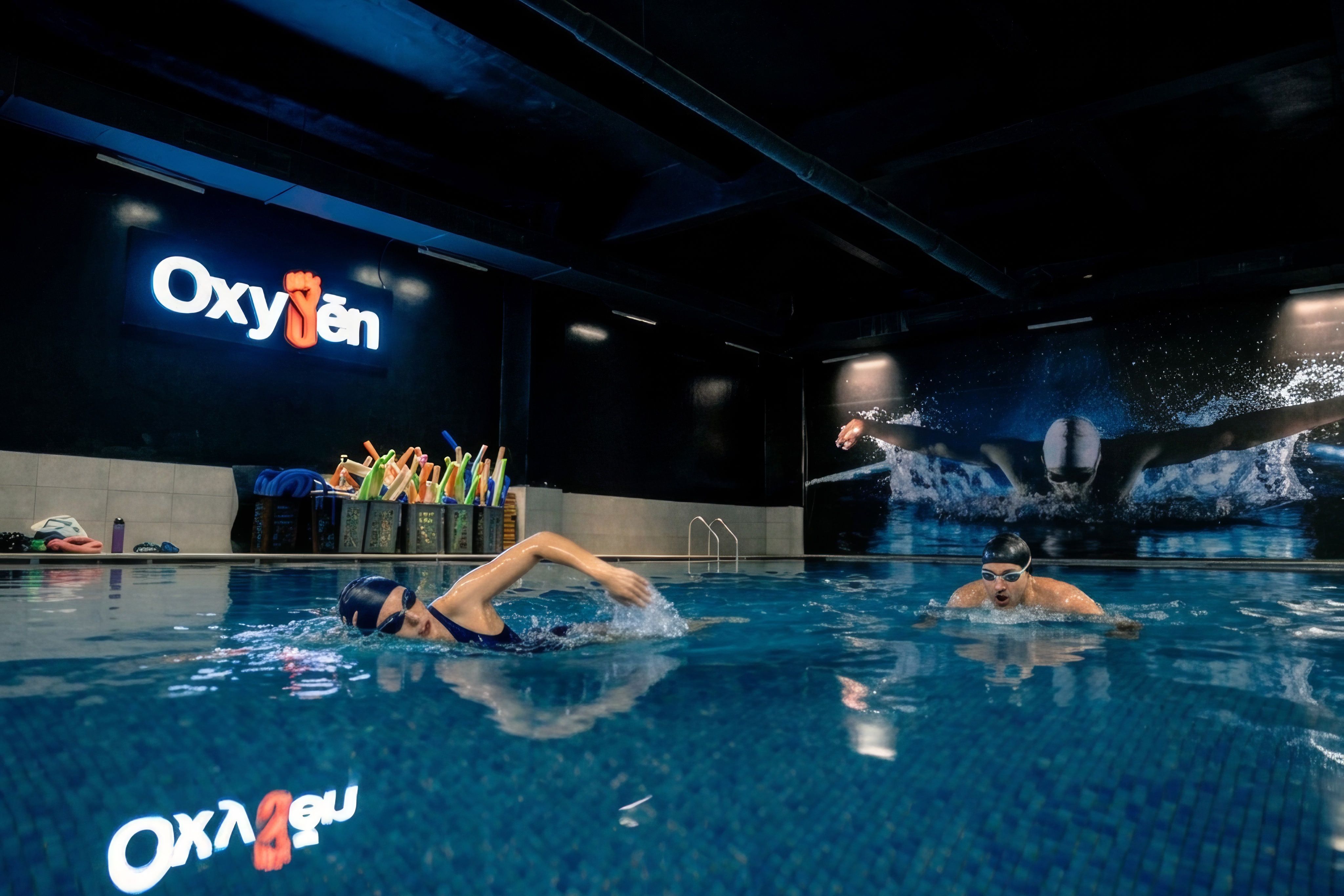 Piscine chauffée — Oxygen Mega Club Casablanca